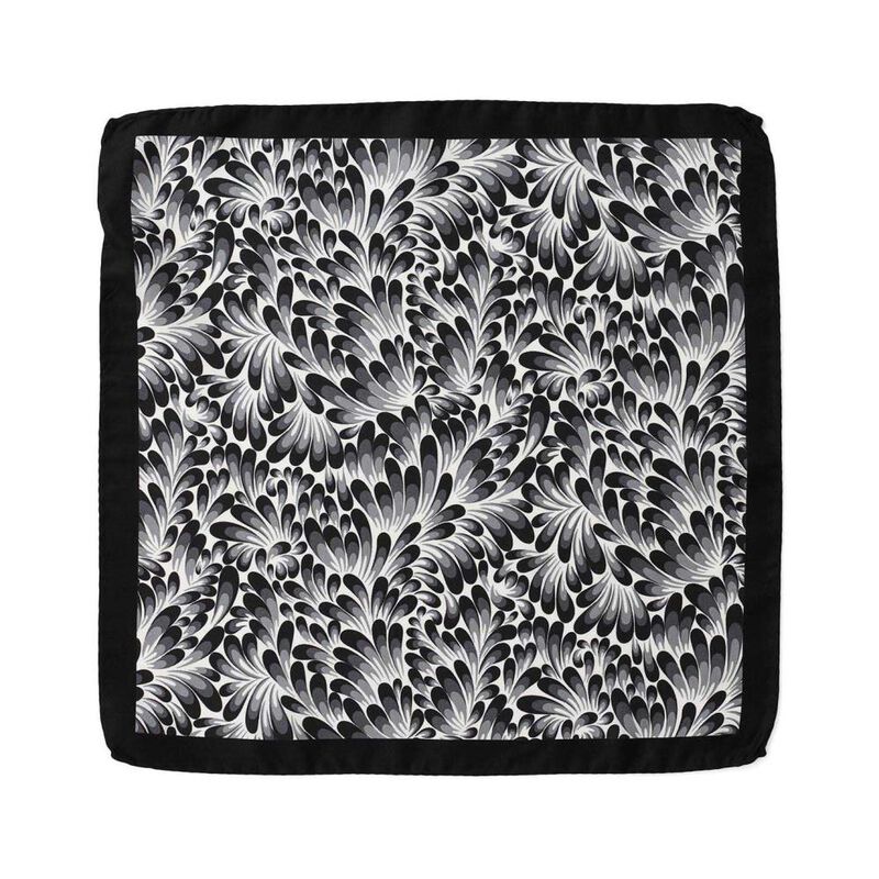 Gibson Sea Anemone Pocket Square image number 0